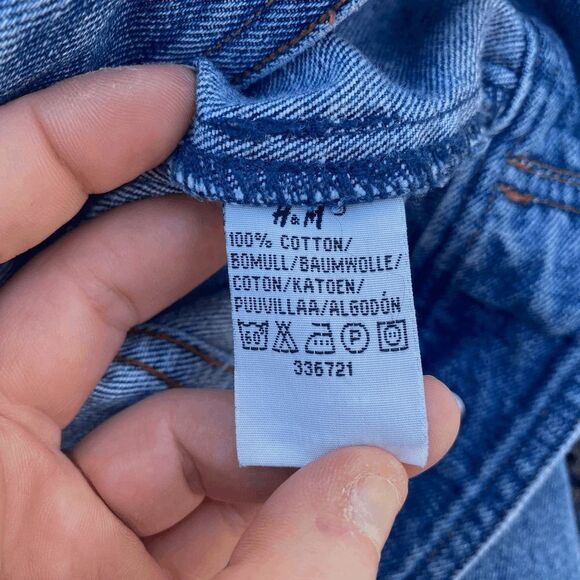 VIntage 00s H&M Dubster Star Studded Denim Jacket - Picture 8 of 8